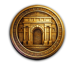Gold Frost Coin symbol